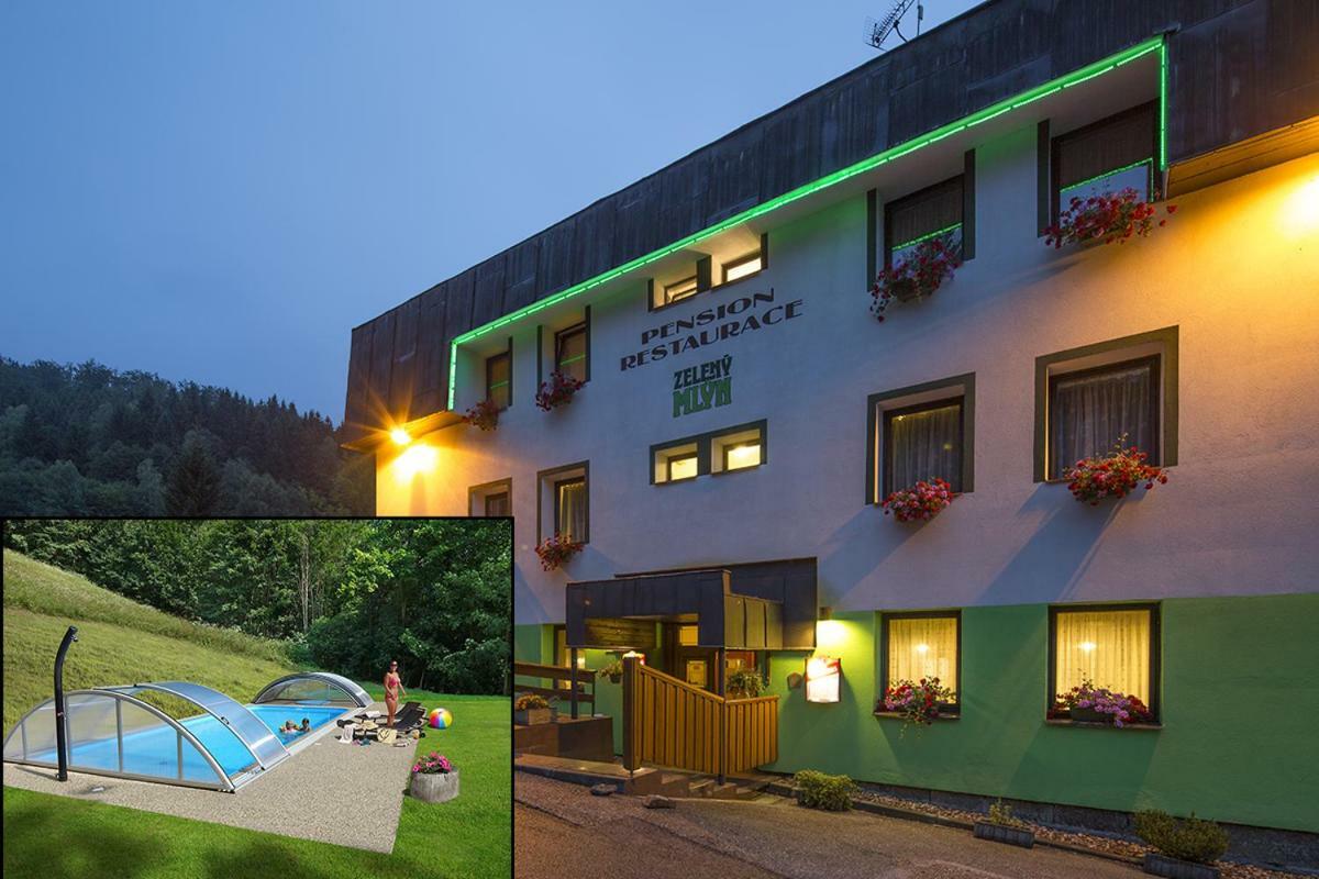 Pension & Restaurace Zeleny Mlyn Žacléř Eksteriør bilde